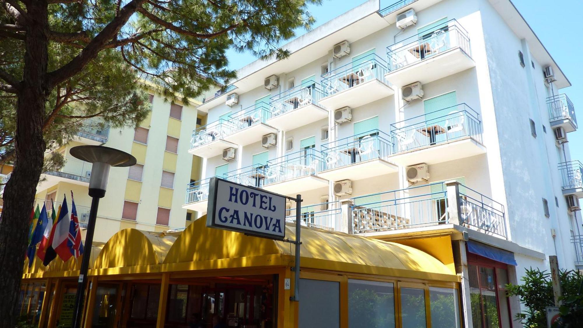 Hotel Canova Лидо ди Йезоло Екстериор снимка